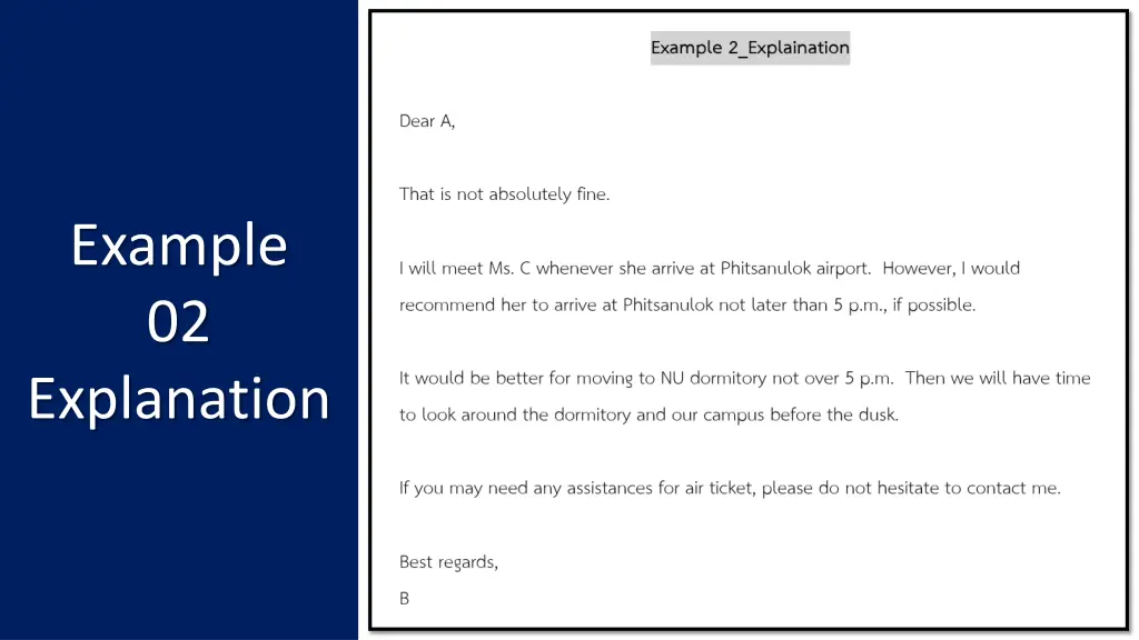 example 02 explanation