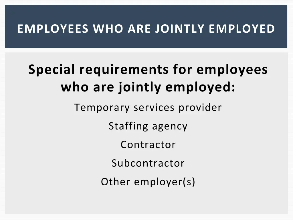 employees who are jointly employed