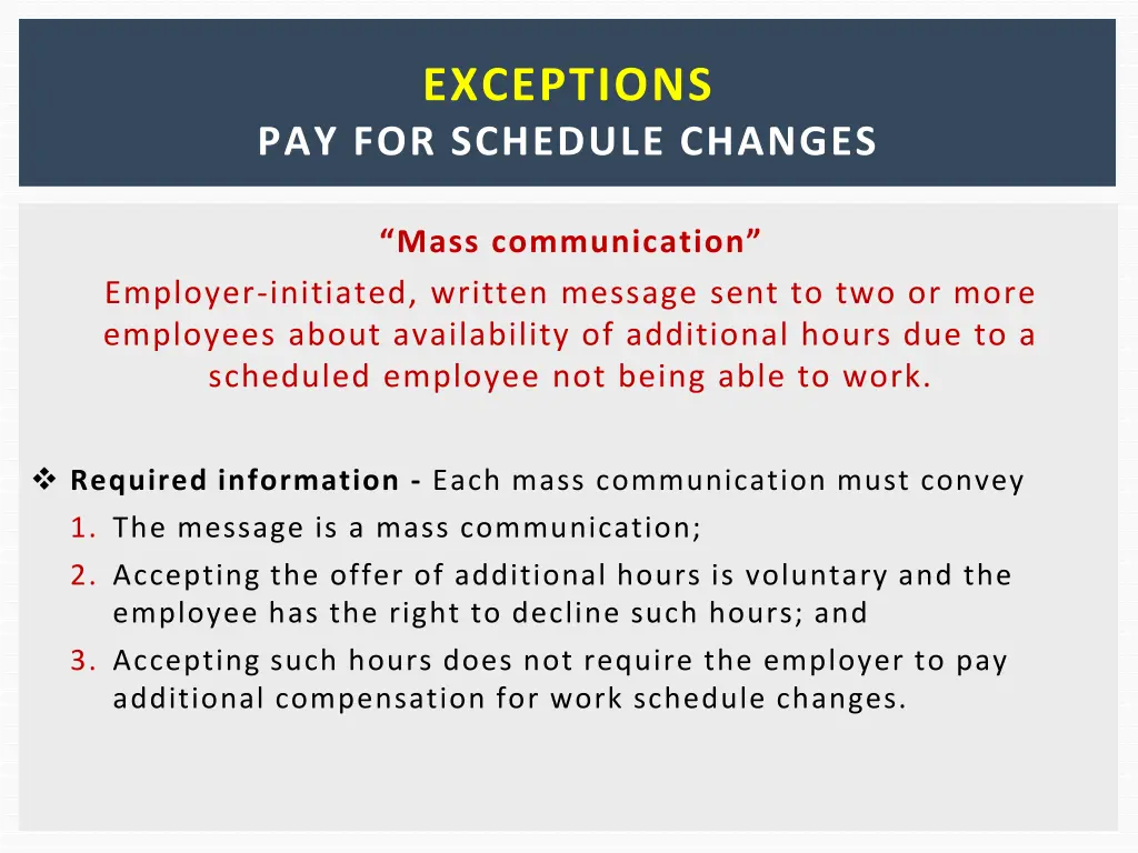 exceptions 3
