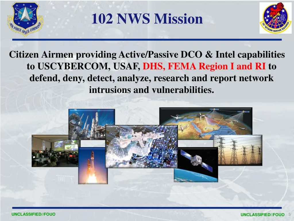 102 nws mission
