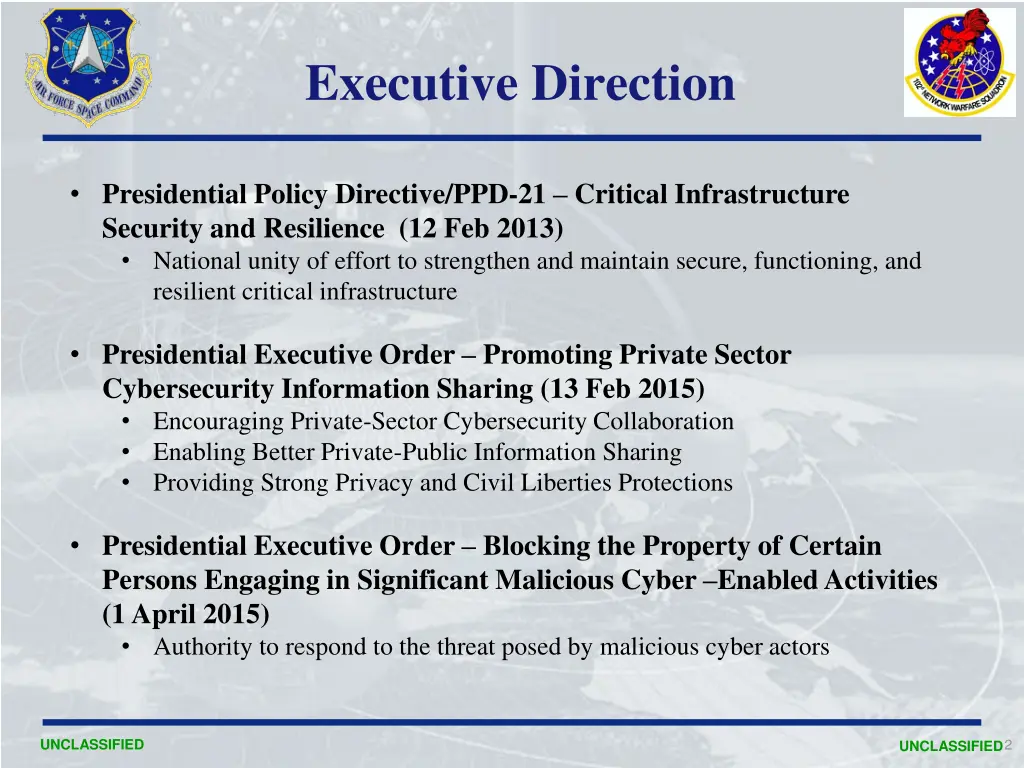 executive direction