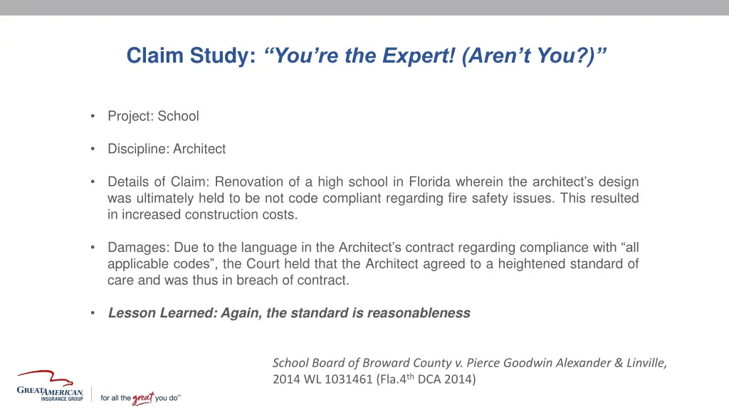 claim study you re the expert aren t you
