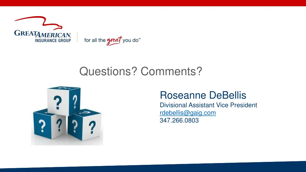 questions comments