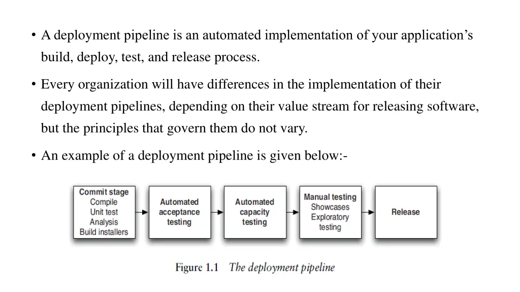 a deployment pipeline is an automated