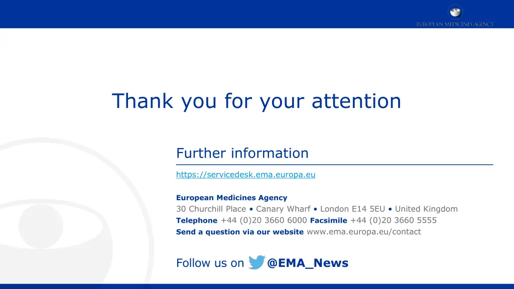 thank you for your attention