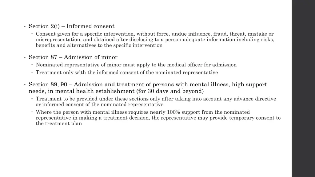section 2 i informed consent consent given
