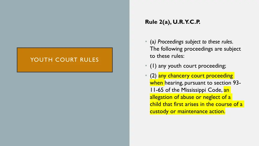 rule 2 a u r y c p