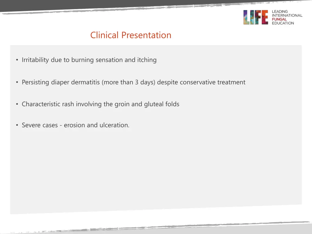 clinical presentation