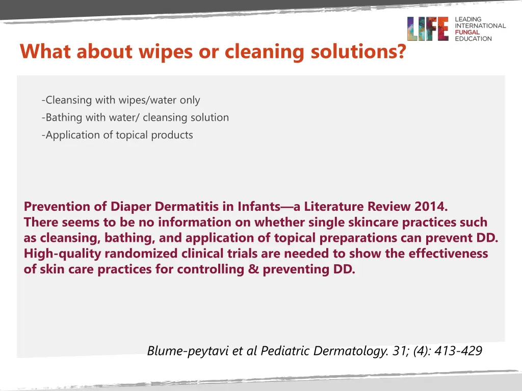 what about wipes or cleaning solutions