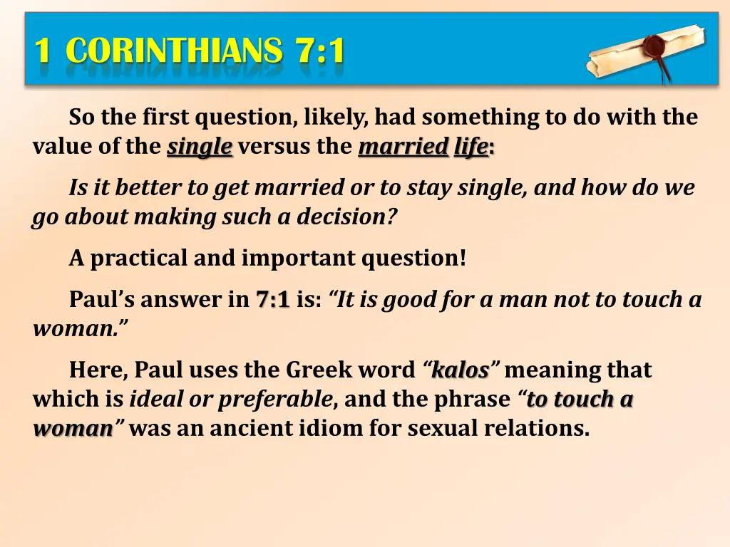 1 corinthians 7 1 2