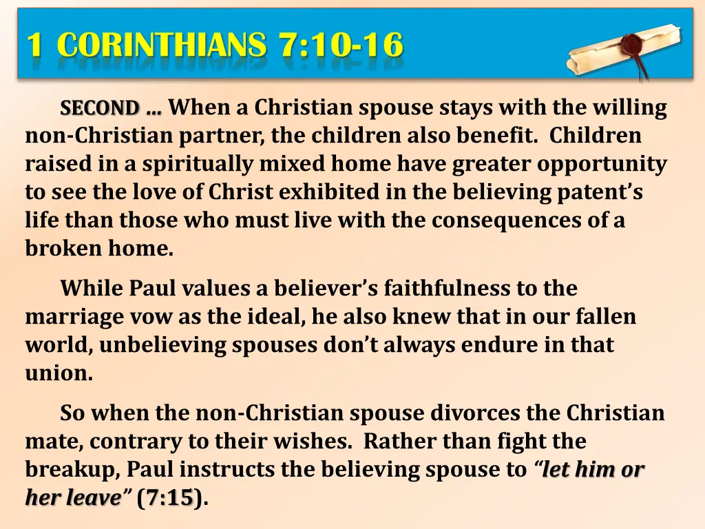 1 corinthians 7 10 16 7