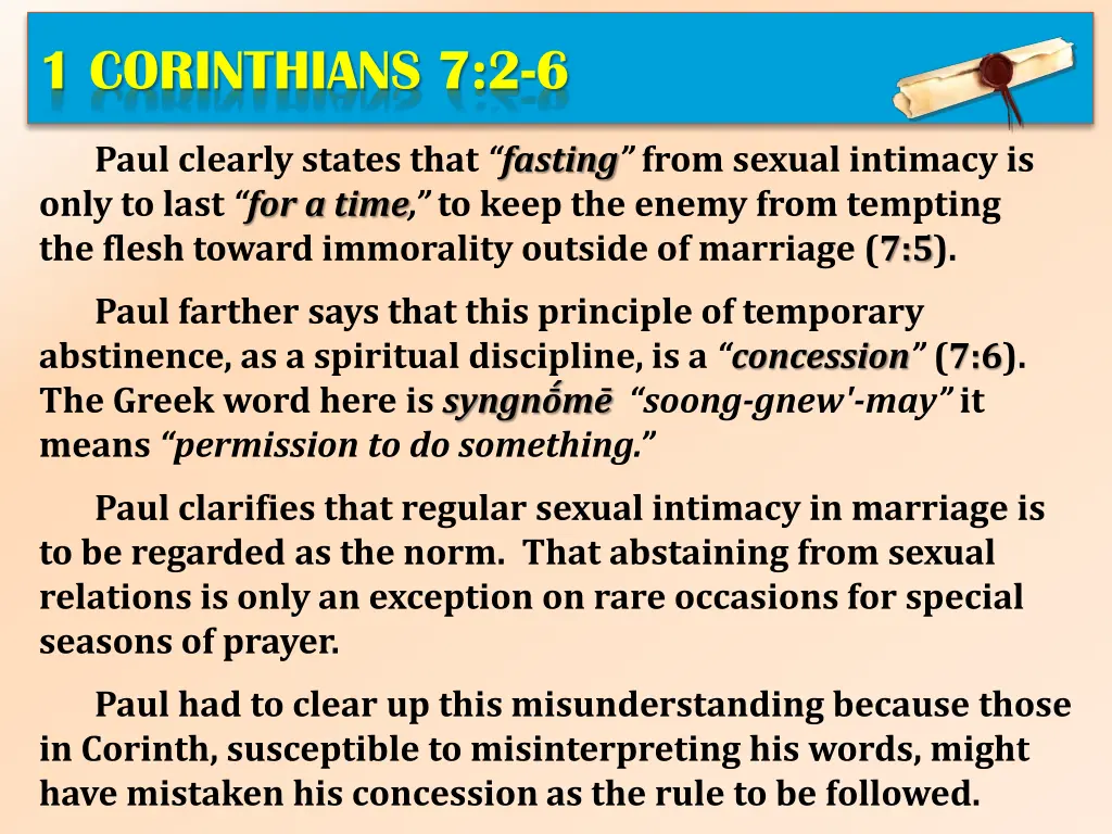 1 corinthians 7 2 6 6