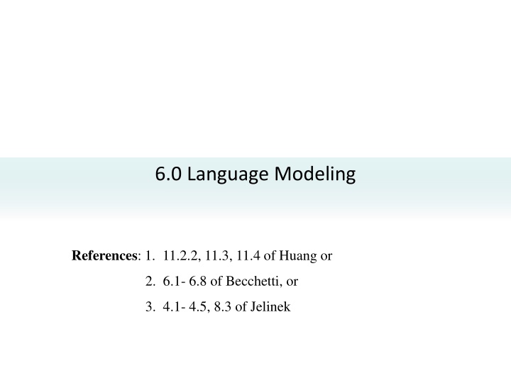 6 0 language modeling