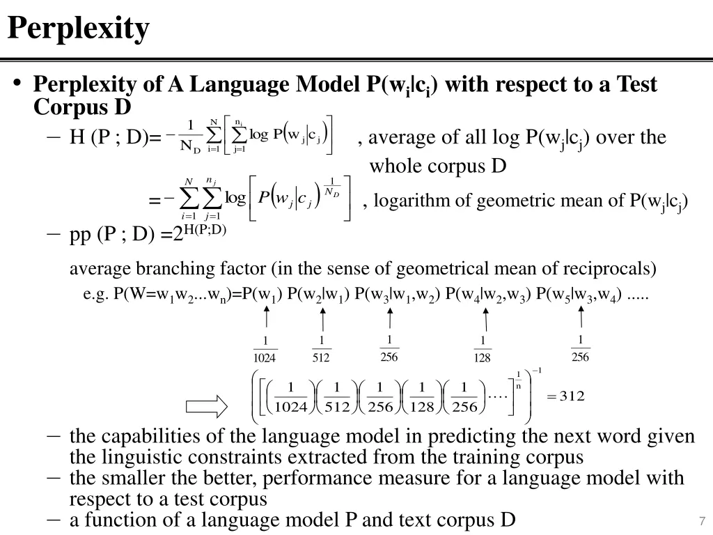 perplexity 1