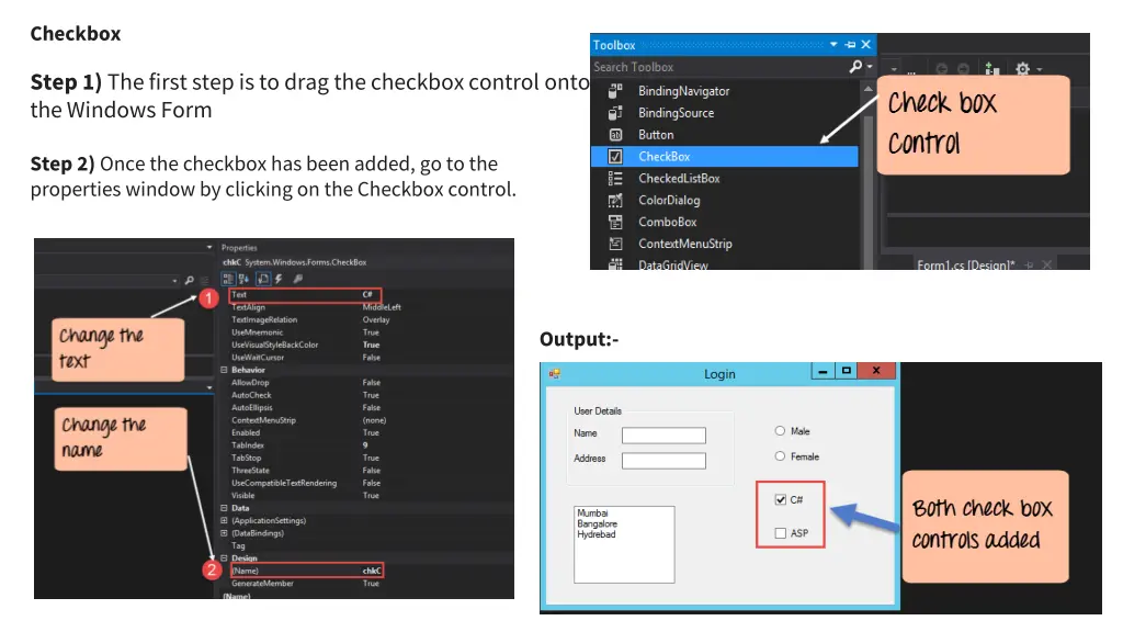 checkbox