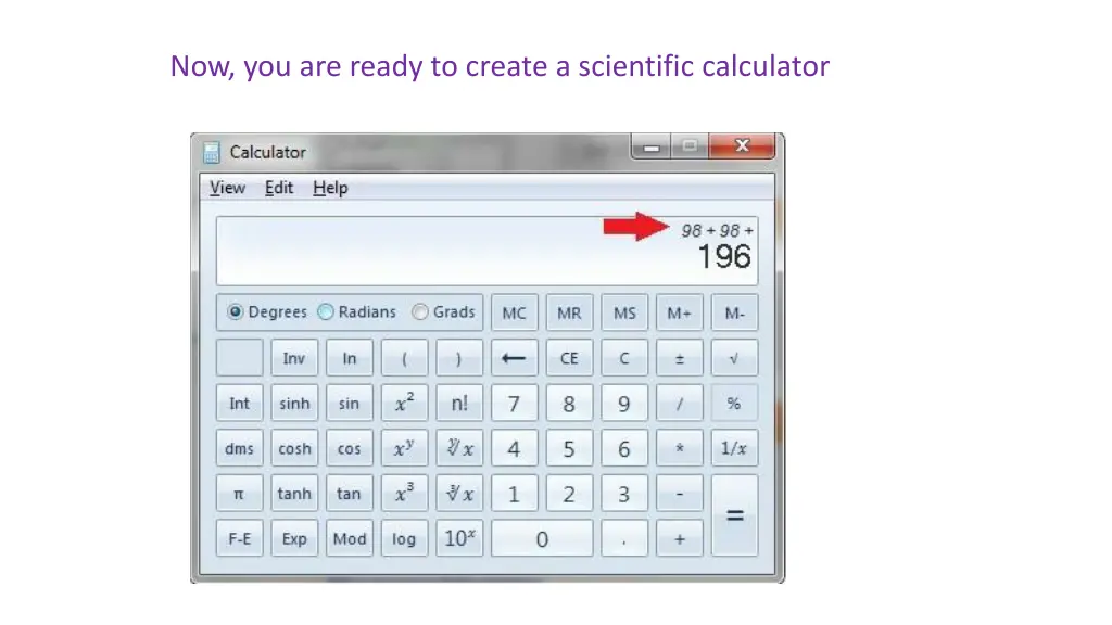 now you are ready to create a scientific