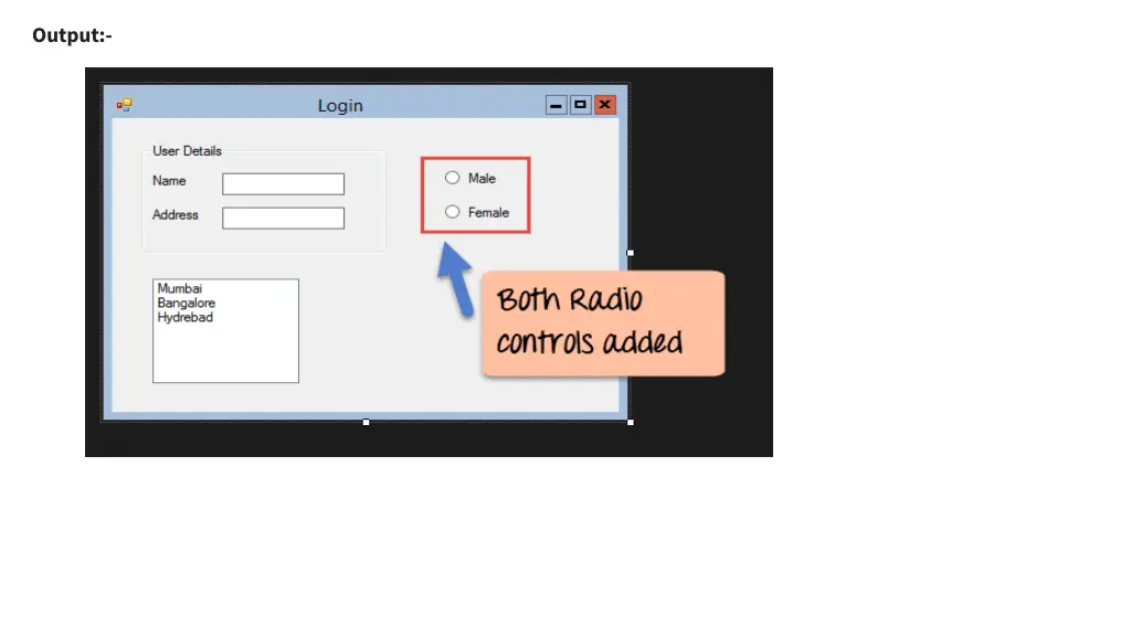 output 1