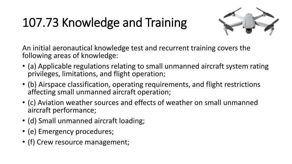 107 73 knowledge and training 107 73 knowledge