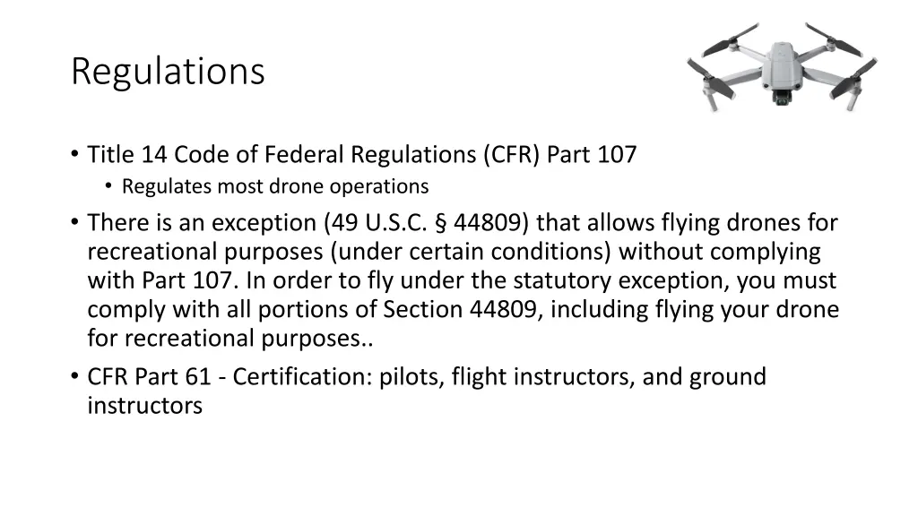 regulations