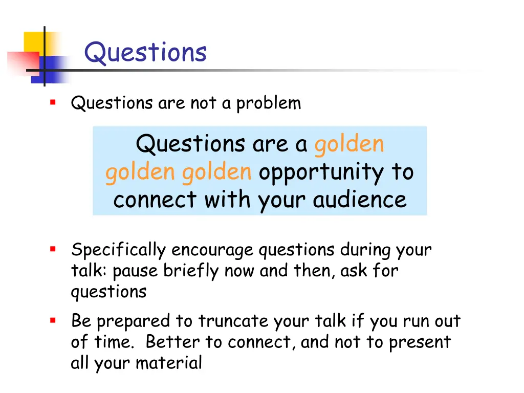 questions