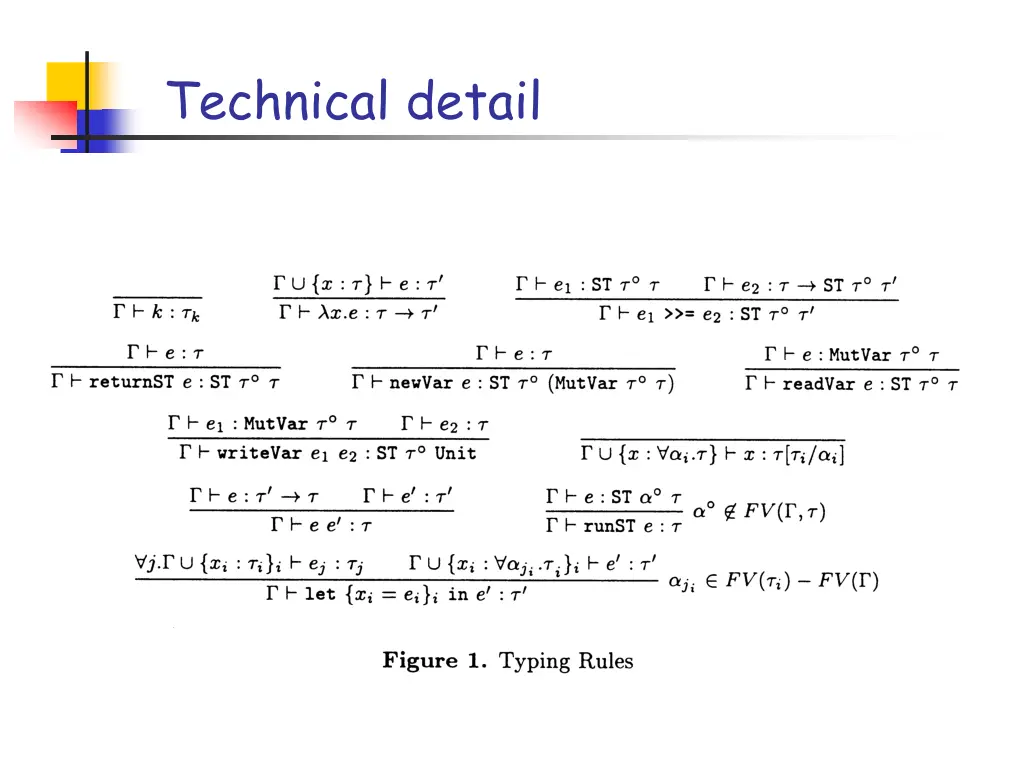 technical detail