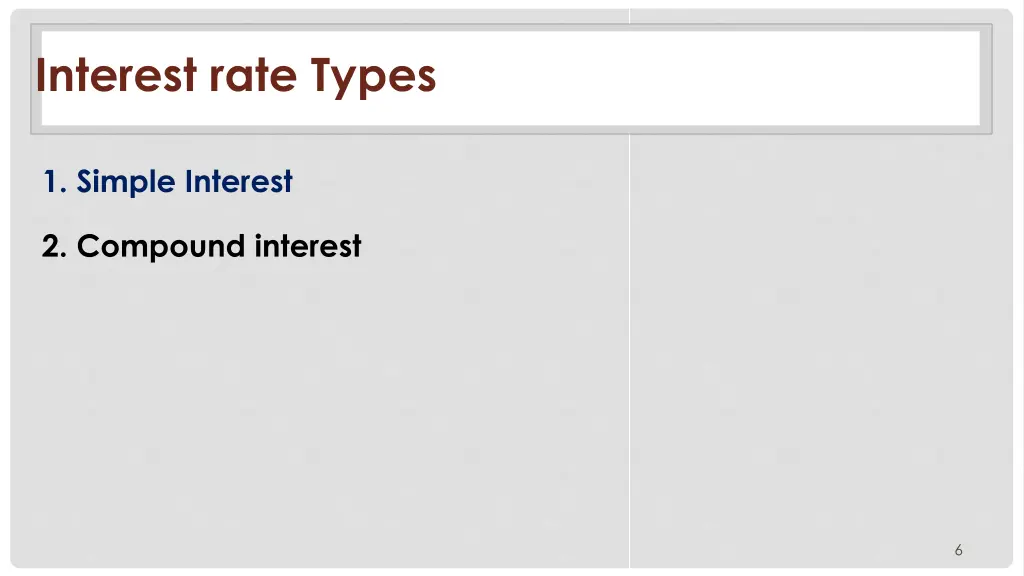 interest rate types