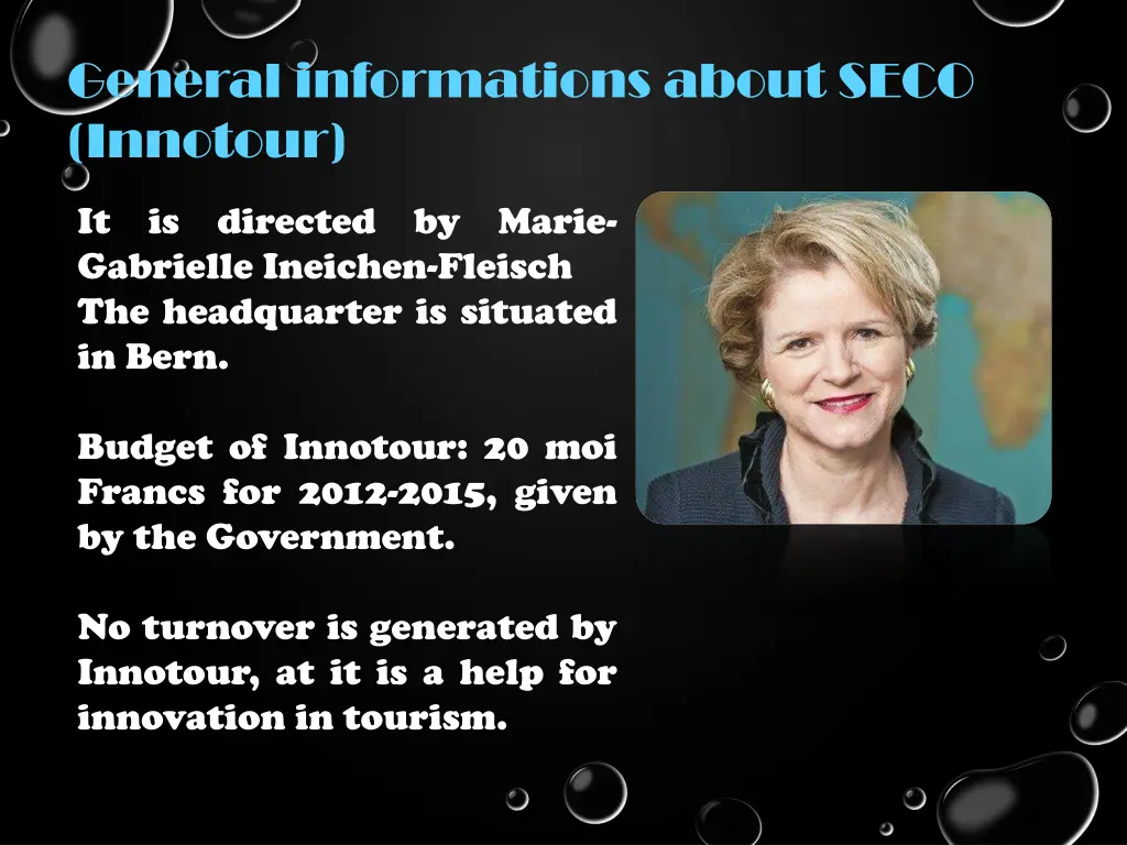 general informations about seco innotour