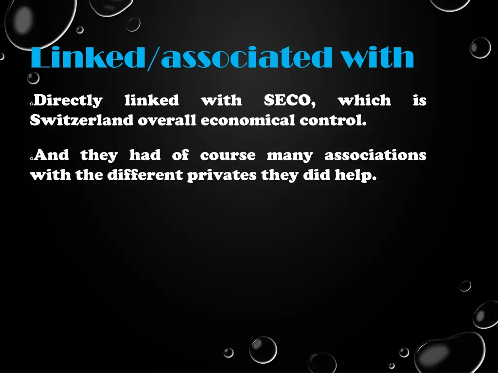 linked associated with