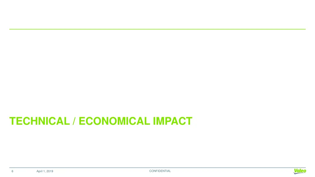 technical economical impact