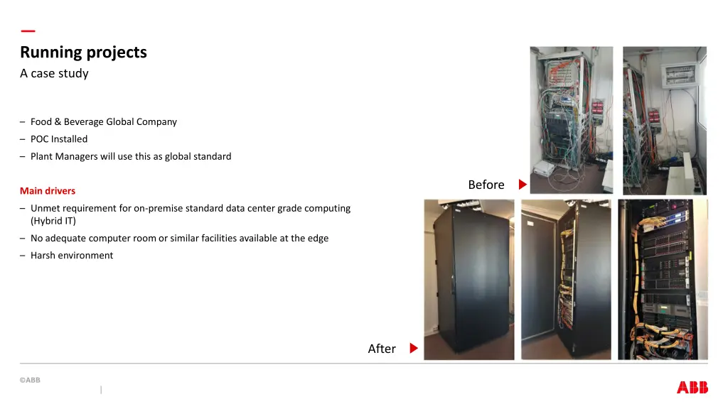 running projects a case study