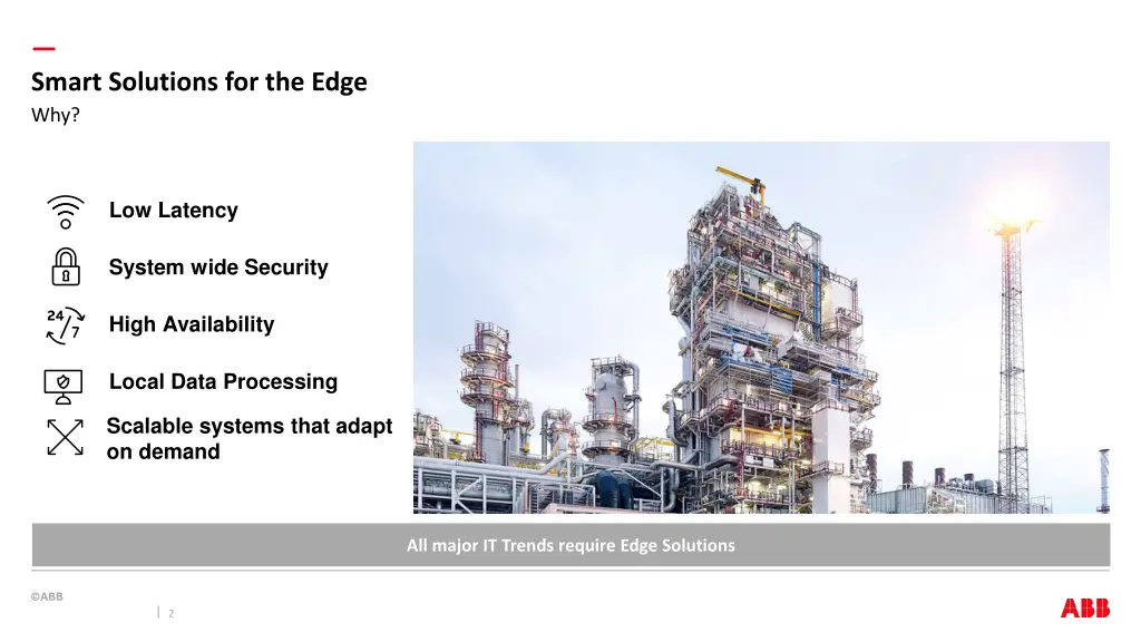 smart solutions for the edge why