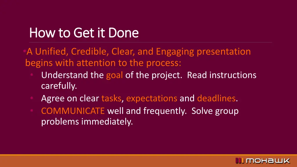 how to get it done how to get it done a unified