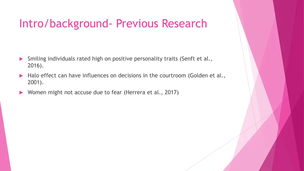 intro background previous research