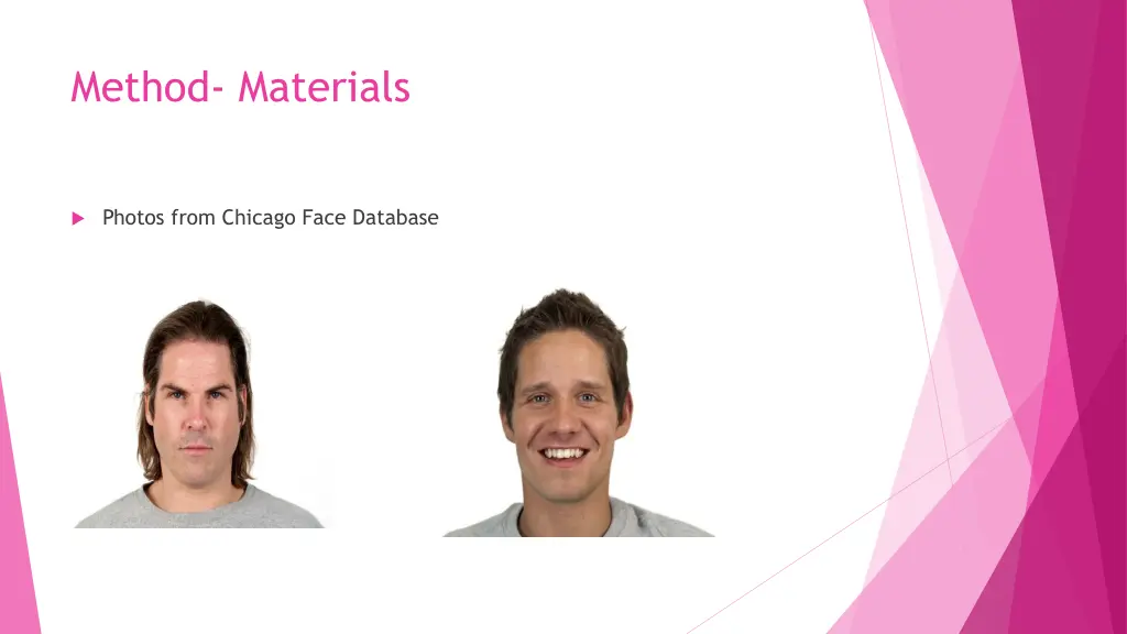 method materials