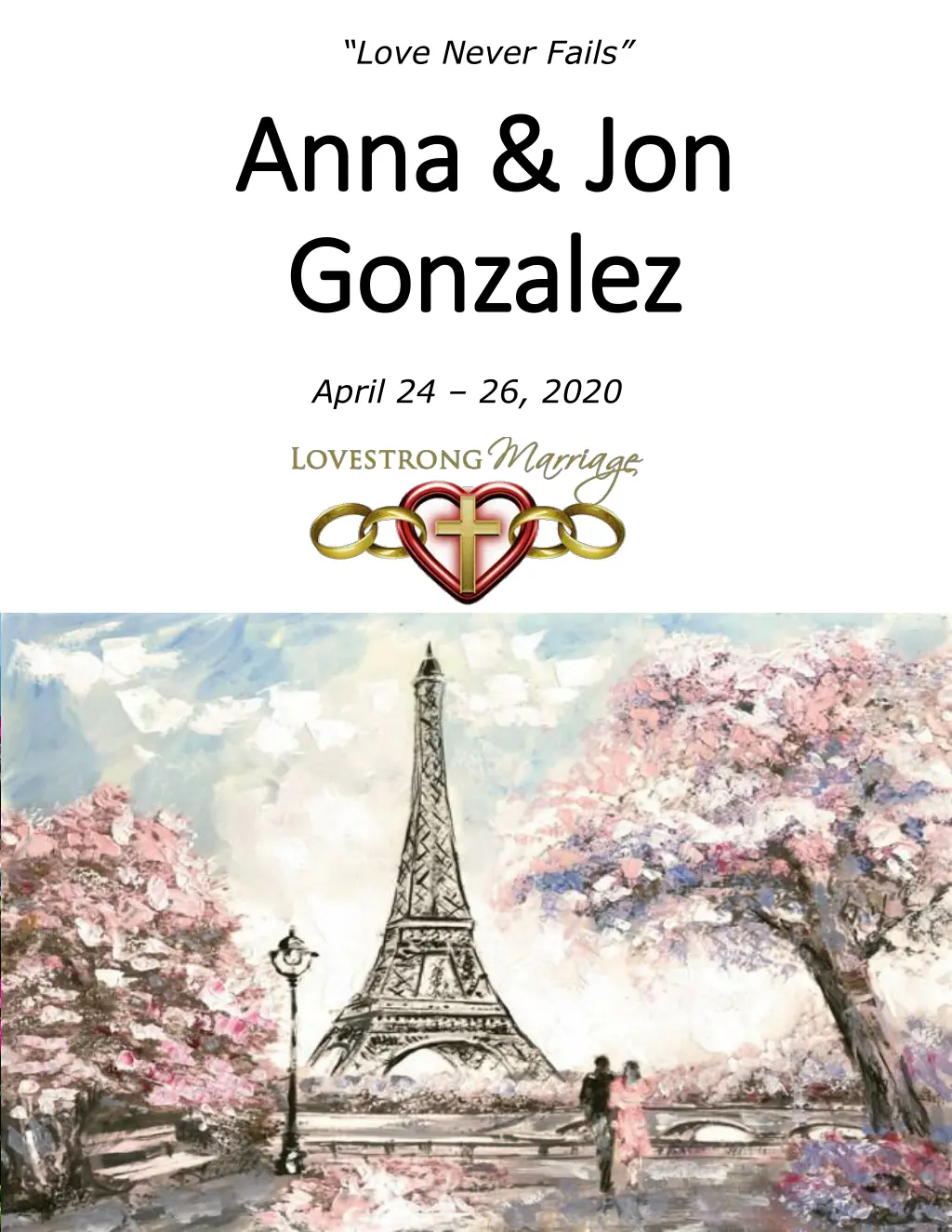 love never fails 1