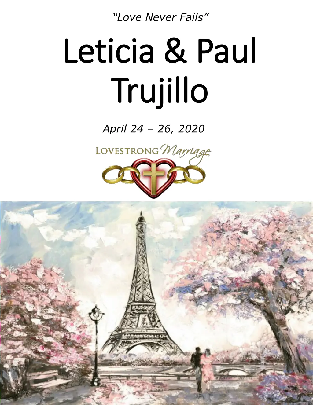 love never fails 32