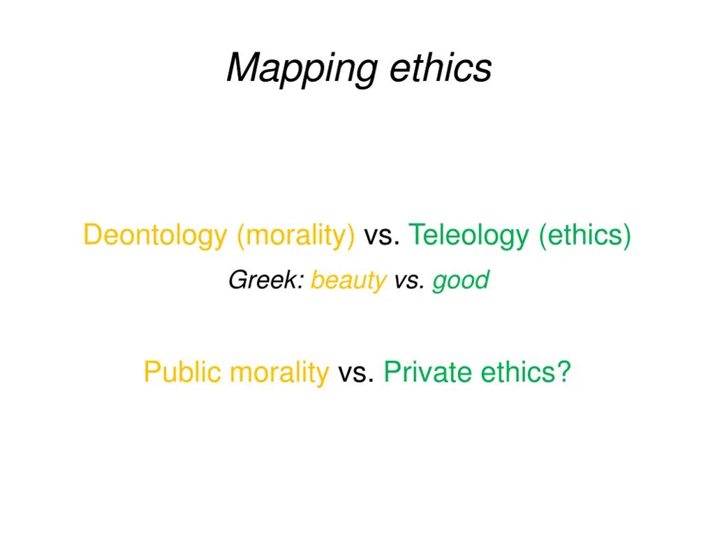 mapping ethics 1