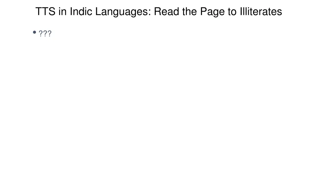 tts in indic languages read the page