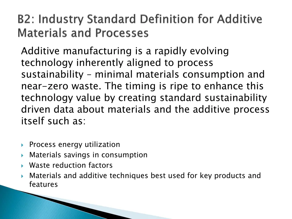 additive manufacturing is a rapidly evolving