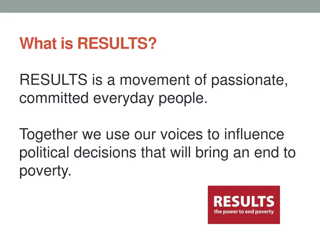 what is results
