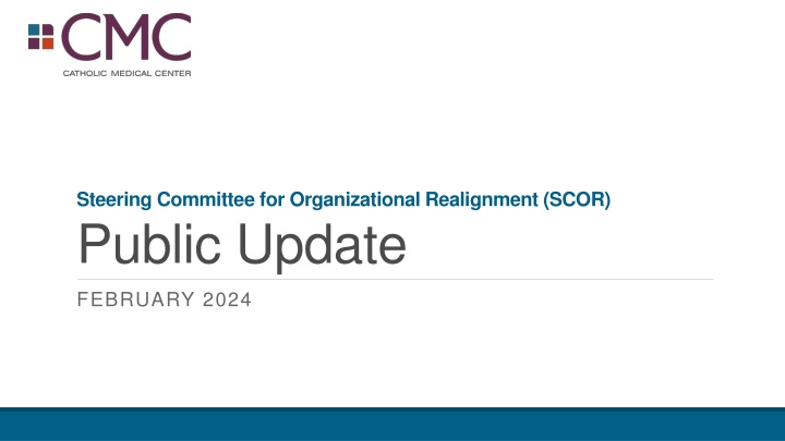 steering committee for organizational realignment