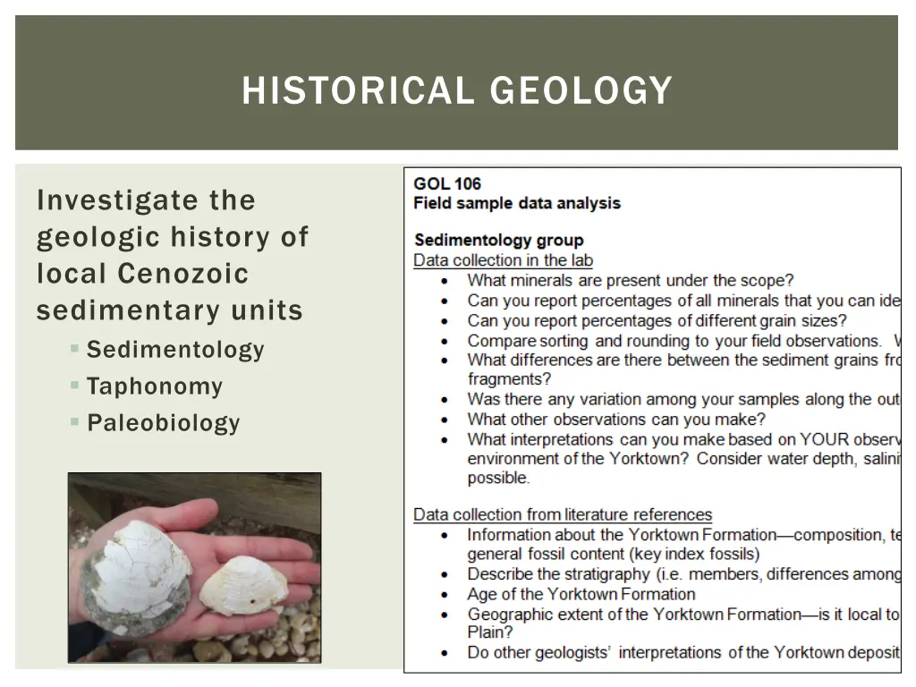 historical geology