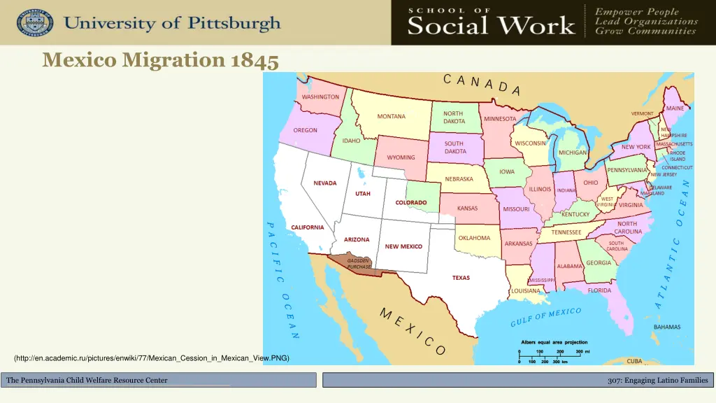 mexico migration 1845