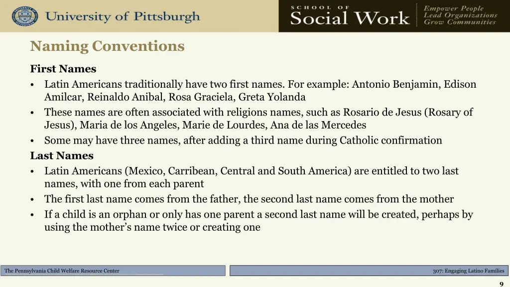 naming conventions