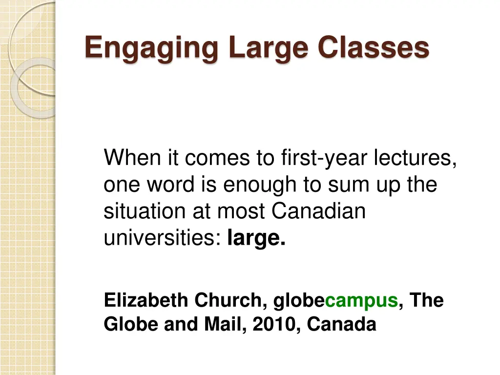engaging large classes 1