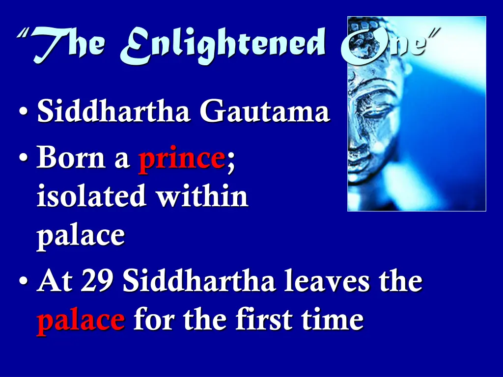 the enlightened one 1