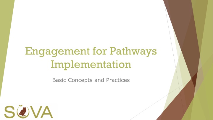 engagement for pathways implementation