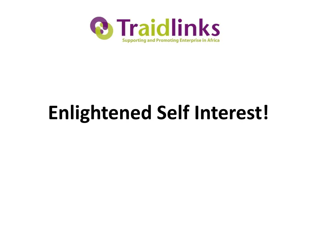 enlightened self interest