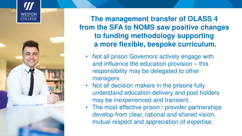 the management transfer of olass 4 from