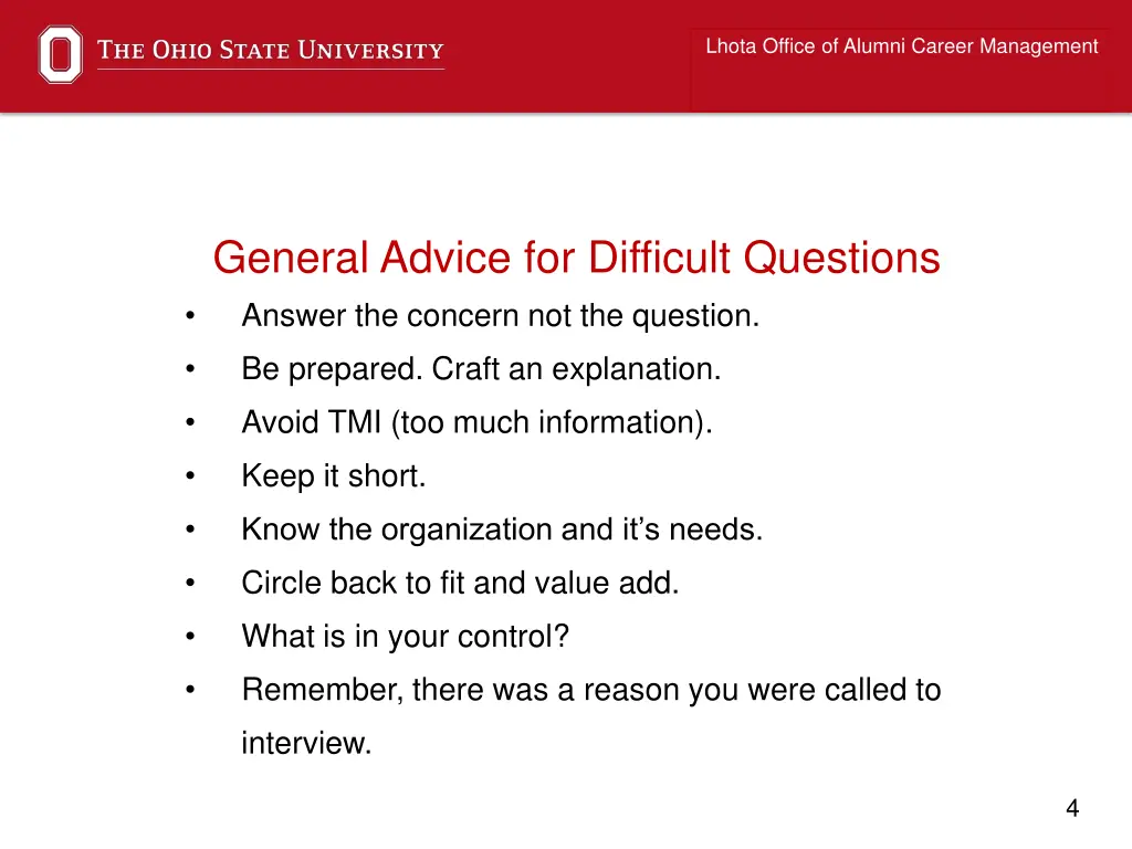 lhota office of alumni career management 1